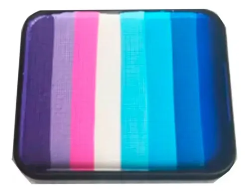 Pintura Cara Lgtb De Arcoíris Pride Orgullo Trans Pastel