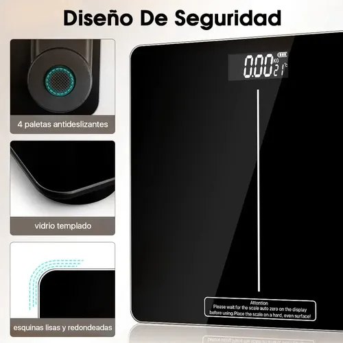 Kimi Báscula Digital Corporales Personales Electrónica Baño