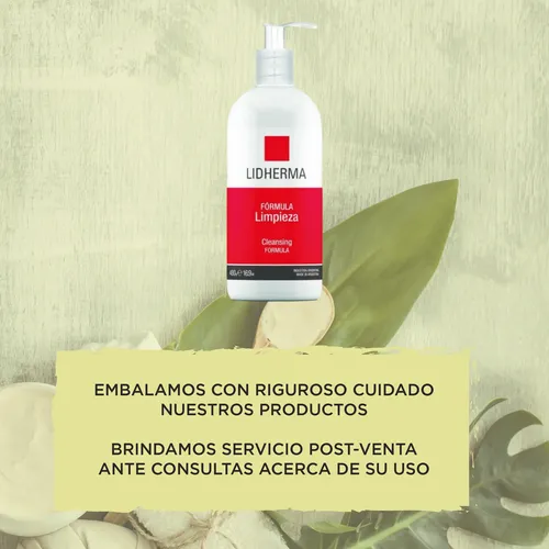 Leche Limpieza Facial Lidherma Desmaquillante Emulsion 480