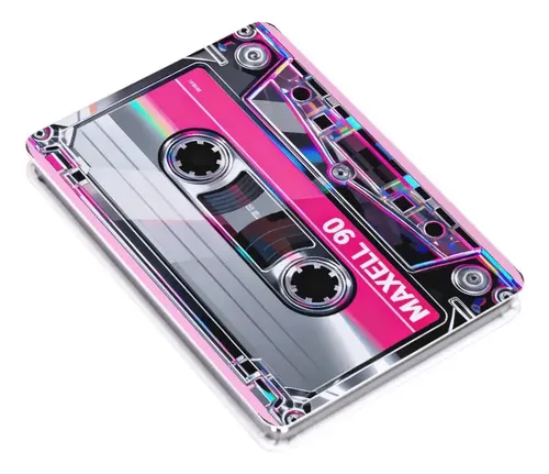 Miniespejo Plegable Portátil Con Aumento, Estilo Retro De Lo