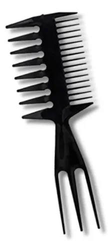 Peine Para Textura Ancho 3 En 1 Barberia Peluqueria