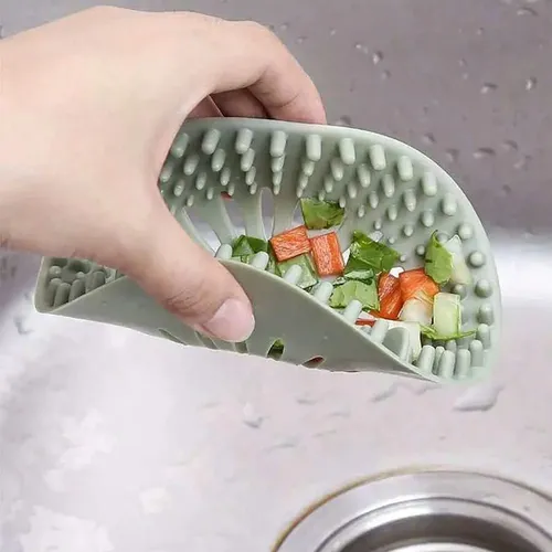 Cubierta De Desagüe De Suelo De Silicona, Antibloqueo, Recog
