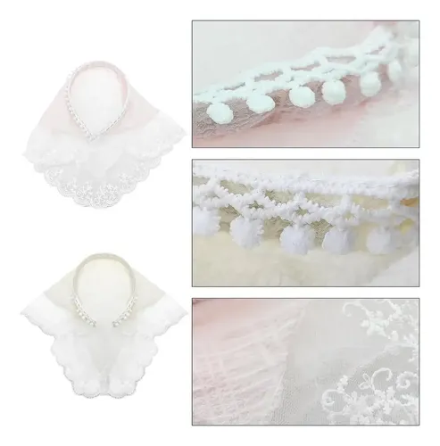Bandana Para Pelo Mujer 2 Pack Encaje Antideslizante