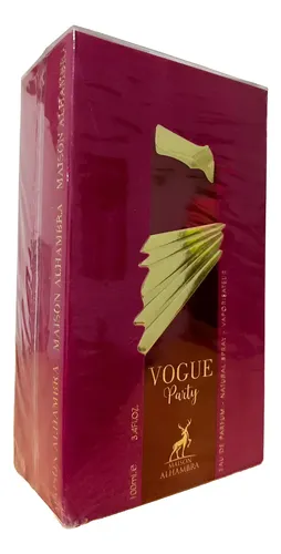 Perfume Mujer Vogue Party Maison Alhambra 100ml Edp