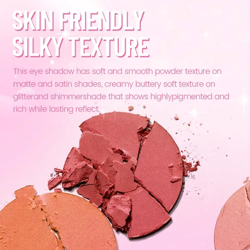 Paleta De Maquillaje Todo En Uno Con Sombra De Ojos, Rubor Y