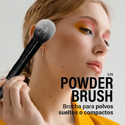 Brocha Para Polvo Maquillaje S39 Powder Brush Idraet