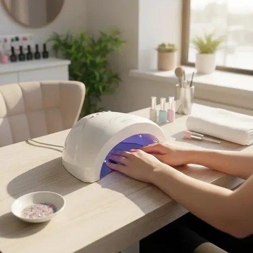 Cabina Uv/led Sun One Profesional Koryn 48w Blanco
