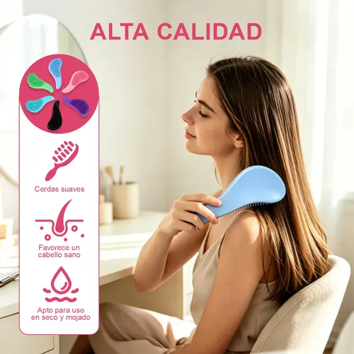 12pcs Cepillos Para Alisadoresmasaje Peine Para Cabello