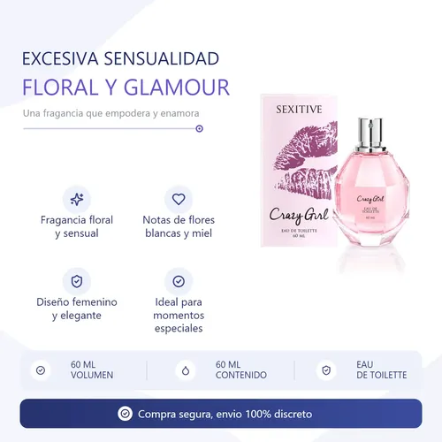 Perfume Afrodisiaco Para Mujeres Aromas Florales Miel