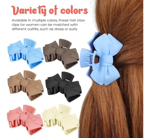 Pinzas Decorativas En Forma De Lazo, Accesorio Para Cabello