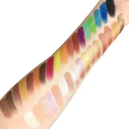Paleta 35 Sombras Rude Cosmetics Twinkle In Her Book 1 Mate Brillante