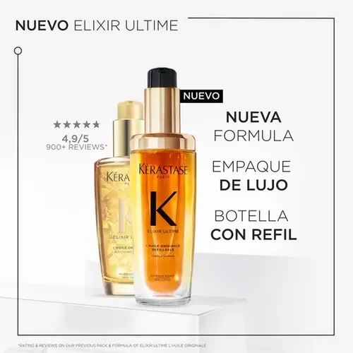 Promo Kerastase Elixir Ultime Recargable 75ml + Recarga 75ml