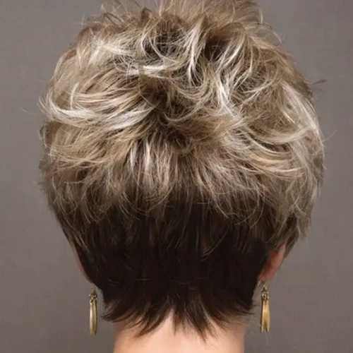 Castaño Oscuro Cabello Corto