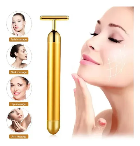 Masajeador Vibratorio 24gold Roller Skin Para Adelgazar Y Fa Pink-opp