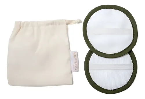 Pads Discos Desmaquillantes Reutilizables X 2 Unid Natura