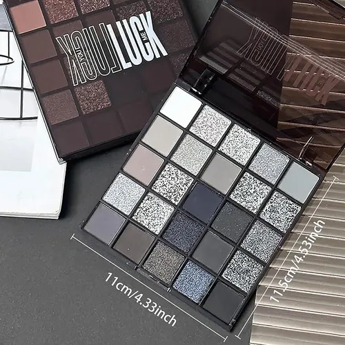 Paleta De Sombras K’apeine 25 Color Silver Galaxy