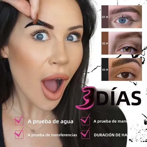 Gel Tinte Cejas Pelable Impermeable Larga Duración Natural