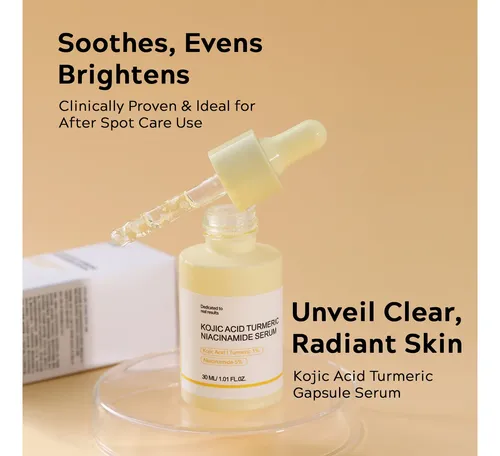 Kojic Acid Turmeric Niacinamide Serum For Brightening 30ml