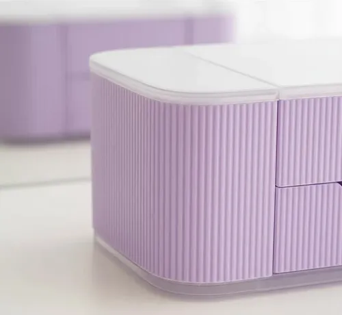 Organizador Maquillaje Cremas Escritorio Oficina Cajon Deco