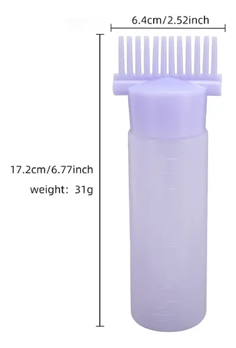 Botella Aplicadora Para Cabello, 5 Unidades, Cepillos De Ace