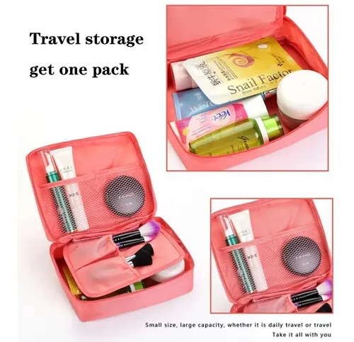 Neceser Porta Cosmeticos Bolso Organizador Baño Maquillaje