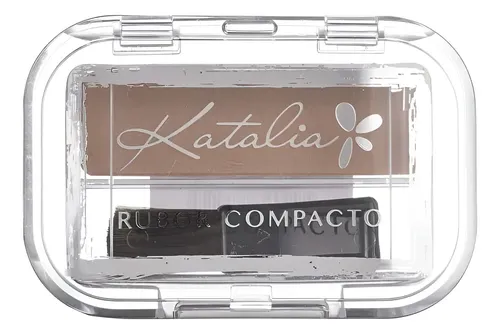 Rubor Compacto Con Brocha- Katalia
