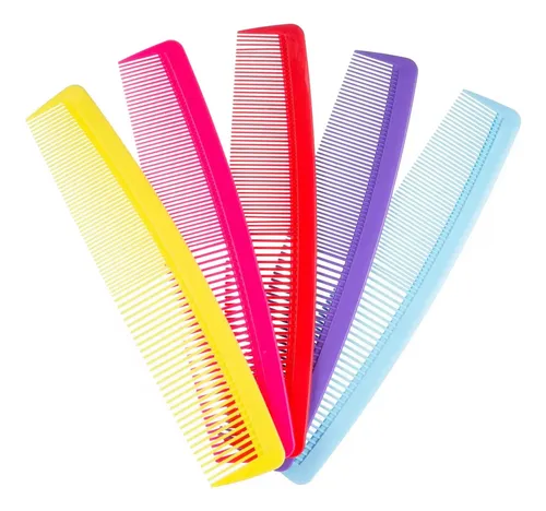 Set 4 Peines De Corte Peinado Profesionales P621 Peluqueria