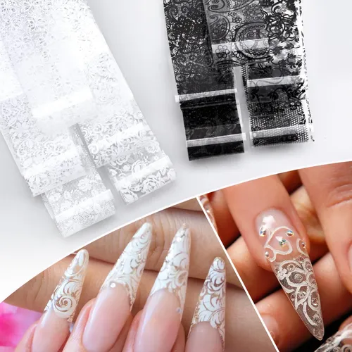 Lámina De Transferencia De Uñas Smallcat, 10 Hojas Para Uñas