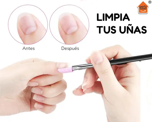 Lima Obelisco Recta Perfucasa Piedra Pulidora Lavanda Pack 2 Uñas