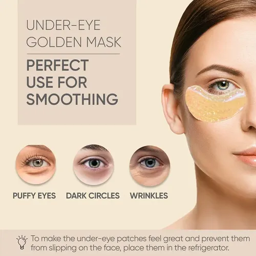 15 Pares De Parches Hidratantes De Colágeno Para Ojos