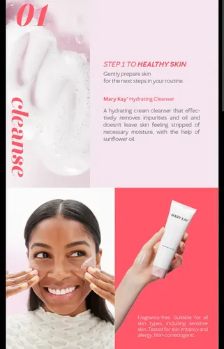 Crema Limpiadora De Limpieza Facial Mary Kay Nueva Linea