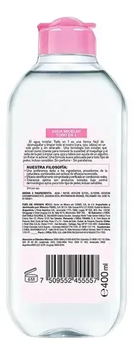 Skin Active Garnier Skin Agua Micelar Todo En 1 400 Ml