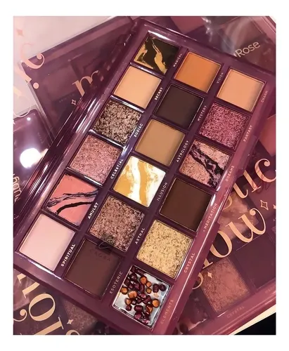 Paleta De Sombras De Ojos Mystic Glow Ruby Rose Sombra Colorida