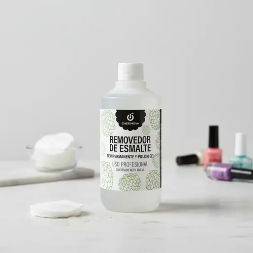 Removedor Para Uñas Esmalte Semipermanente 500ml Cherimoya