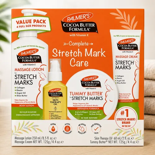 Kit Palmer’s Cocoa Butter Original |crema+aceite Antiestrias