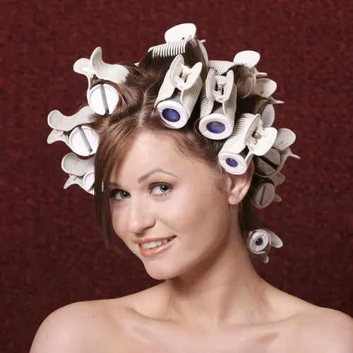 12 Pinzas Para Rulos Calientes Blancas Repuesto Para Cabello