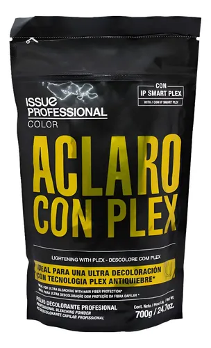 Issue Aclaro Con Plex Polvo Decolorante Antiquiebre X 700gr