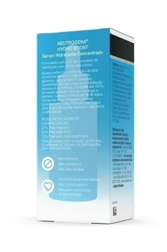 Sérum Hidratante Concentrado Neutrogena Hydro Boost 30ml
