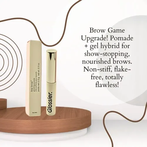 Gel Para Cejas Glossier Boy Brow Rubio 4.2×4 Pulgadas