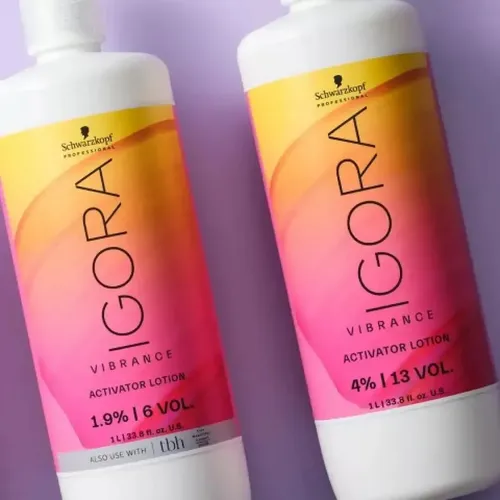 Oxidante Locion Activadora Igora Vibrance Schwarzkopf 1lt Tono 6 VOL 1.9