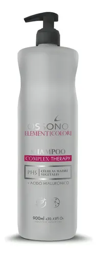 Shampoo Complex Therapy Ossono Ph5 Cab Dañados X 900 mL