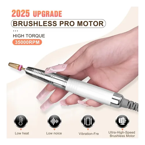 Professionl Uñas, 80w Sin Escobillas De Clavos Eléctricos De