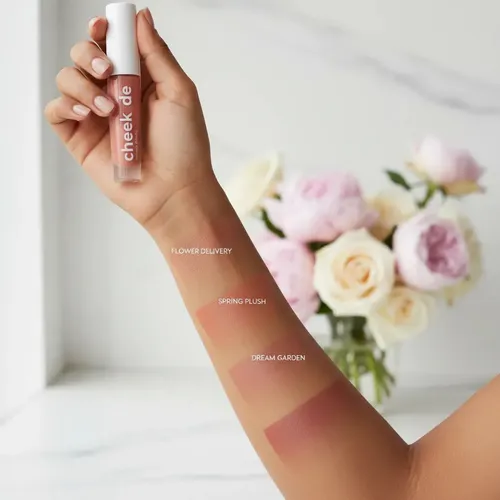 Rubor ColourPop cheek dew Hibiscus líquido tono flower delivery