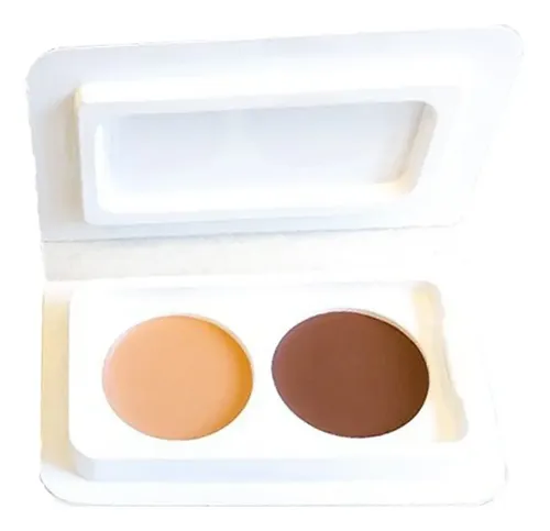 Set Contouring Creamy Duo Contorno Cremoso Claro Oscuro Mila