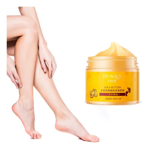 Icrema Exfoliante Pies Bioaqua 180g Hidratante Removedora