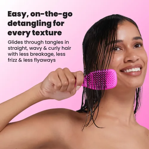 Cepillo Para Cabello Tangle Teezer Mini Runway Pink