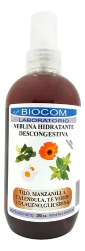 Locion Neblina Hidratante Descongestiva Biocom 250cc