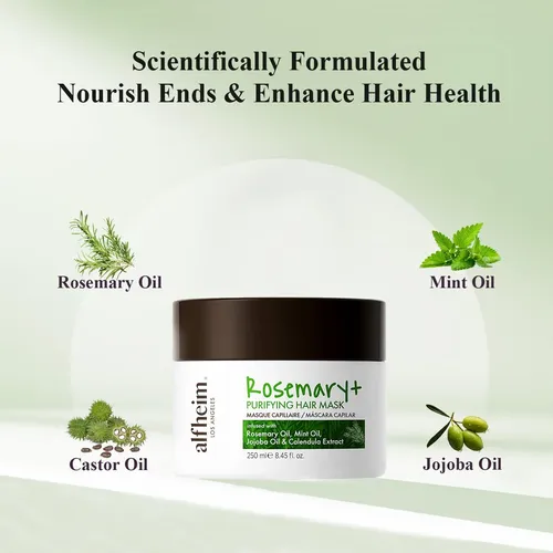 Mascarilla Capilar Alfheim Rosemary+ Purificante Con Romero