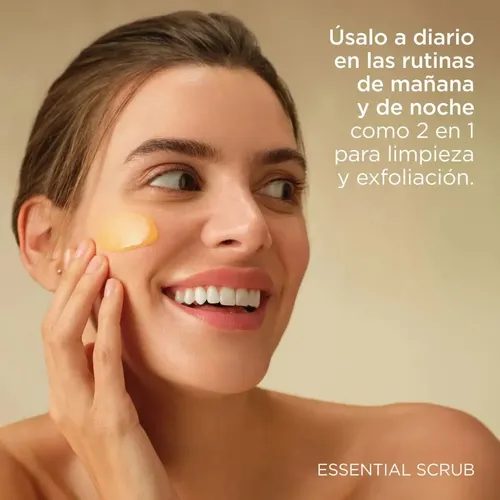 Limpiador Exfoliante Isdinceutics Essential Scrub 100ml Todo Tipo De Piel Día/noche