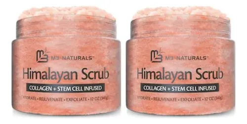 Exfoliante Corporal M3 Naturals Sal Himalaya 2x355ml